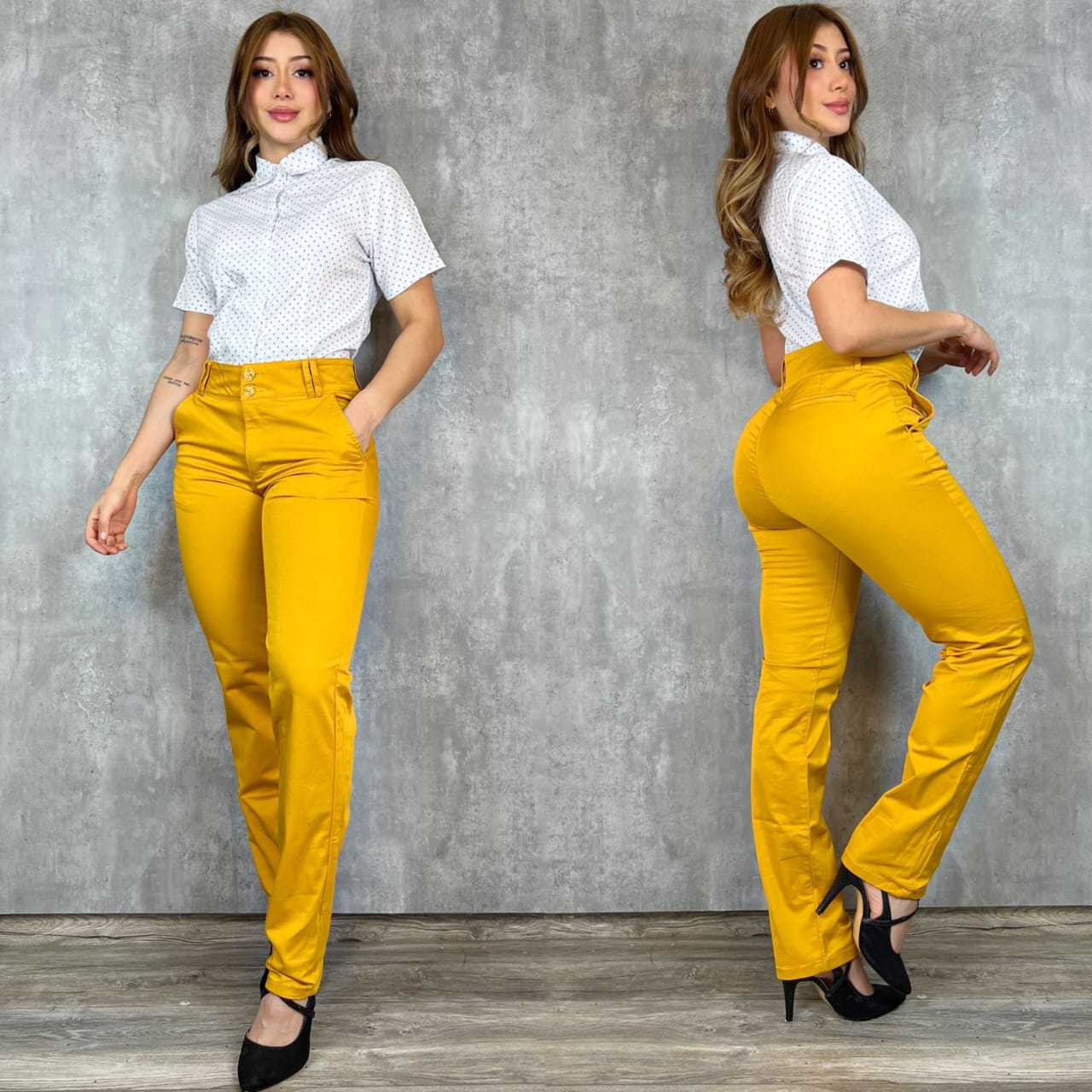 Dril Dama Gris Oscuro