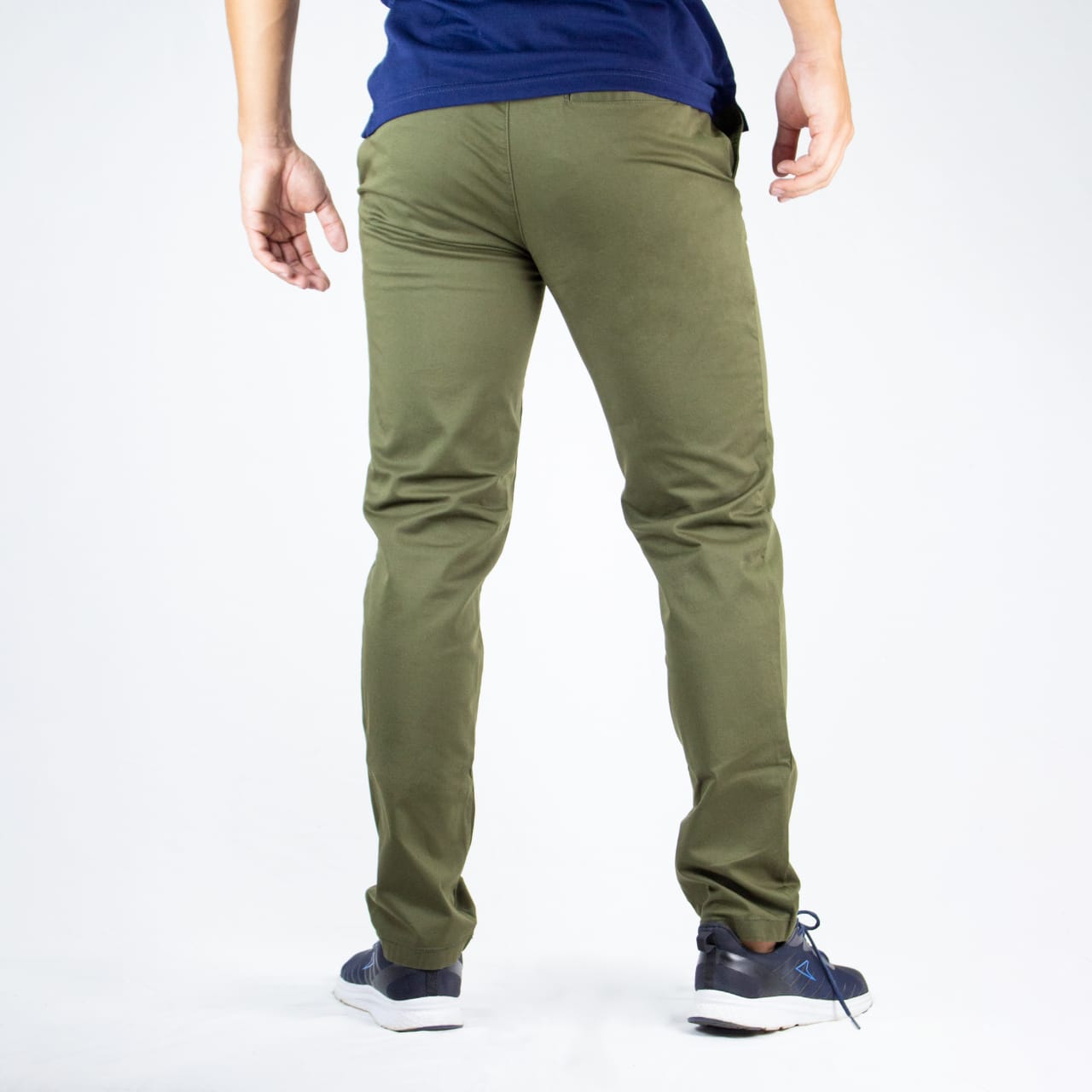 Dril Caballero Verde Militar