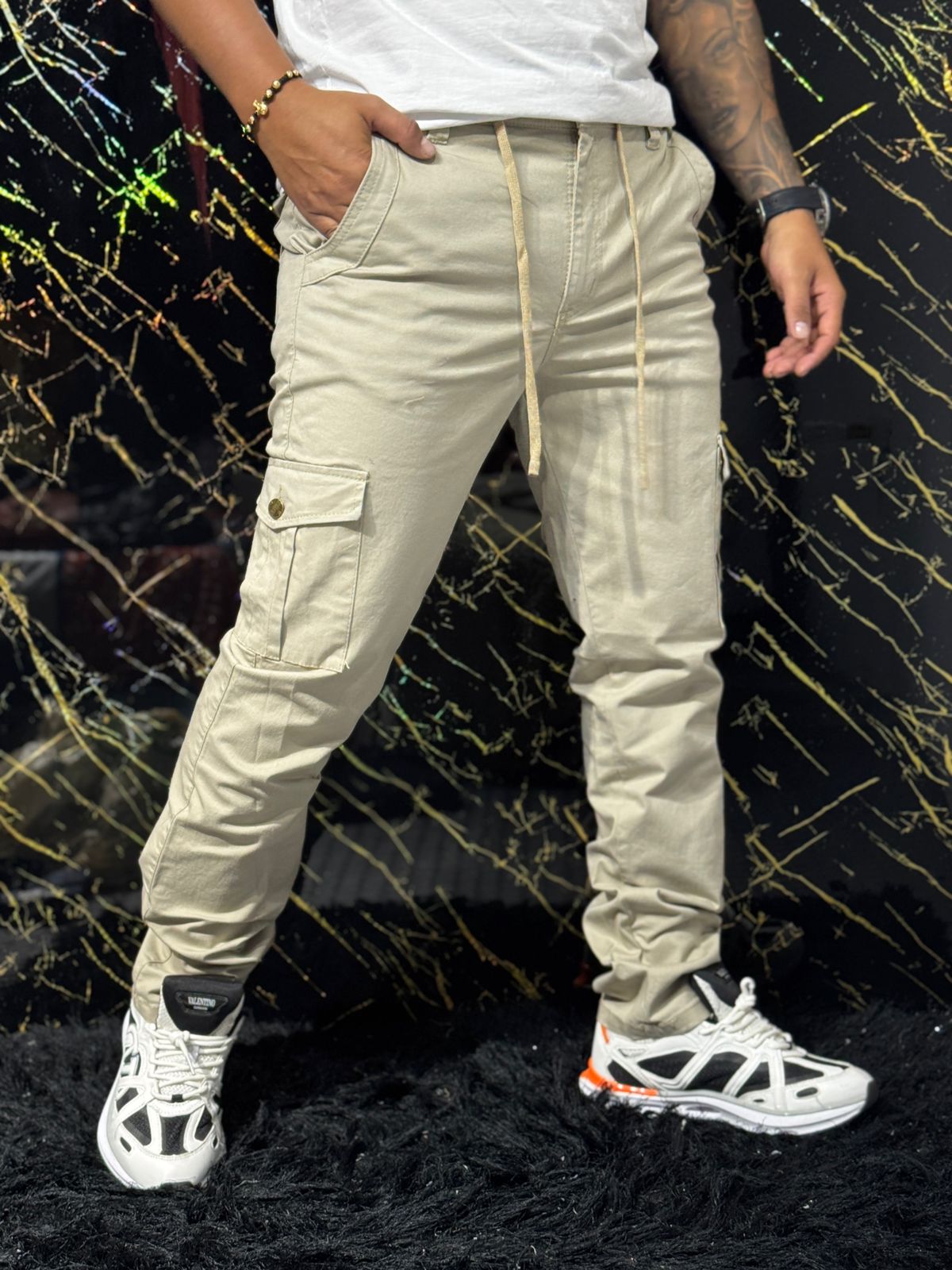 Pantalán Cargo Gris