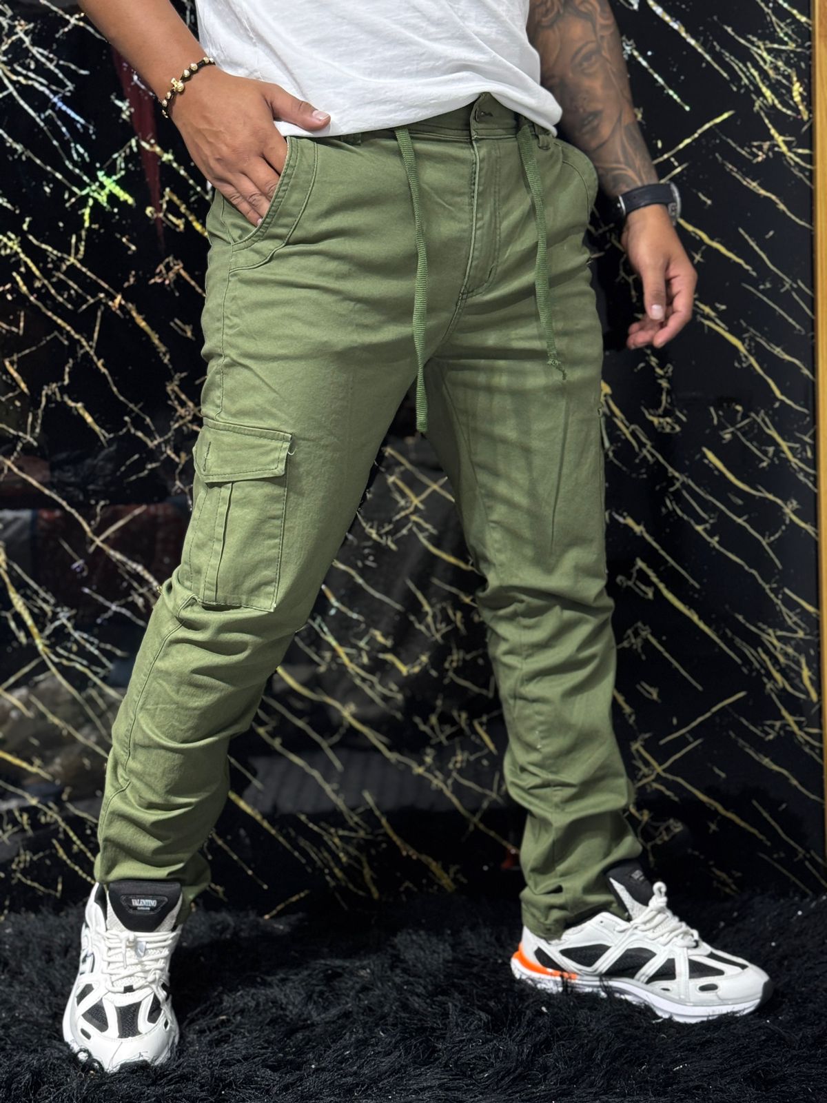 Pantalán Cargo Gris