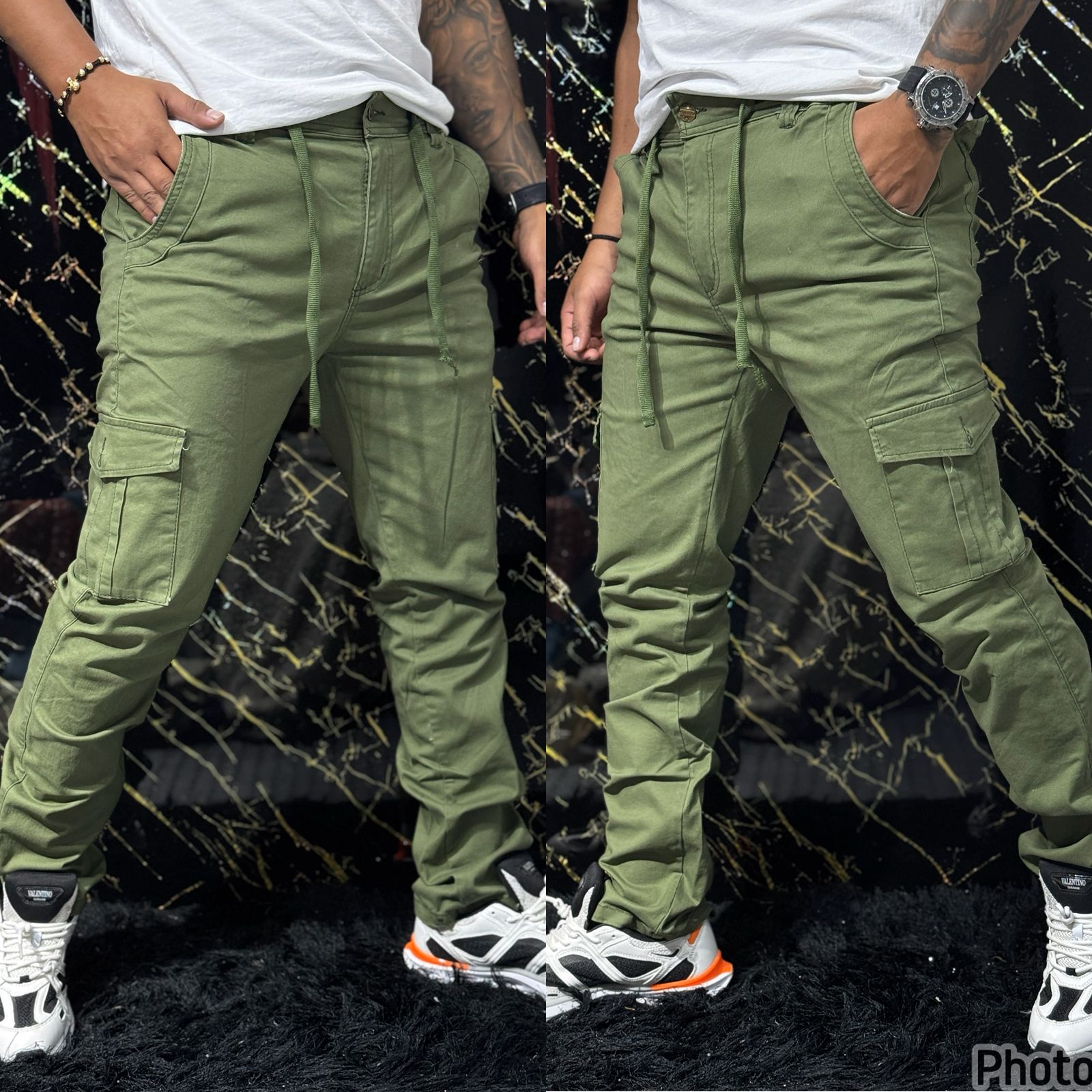 Pantalán Cargo Beige